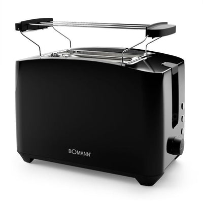 Bomann Toaster 2 Rebanadas Ta 6065 Cb Black — image 1