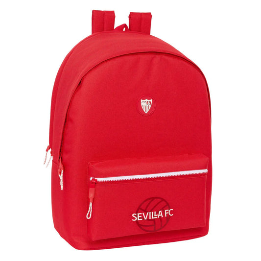 Sevilla Fútbol Club Rucksack For Laptop And Tablet With Usb Output Sevilla Fútbol Club Red 31 X 44 X 18 Cm