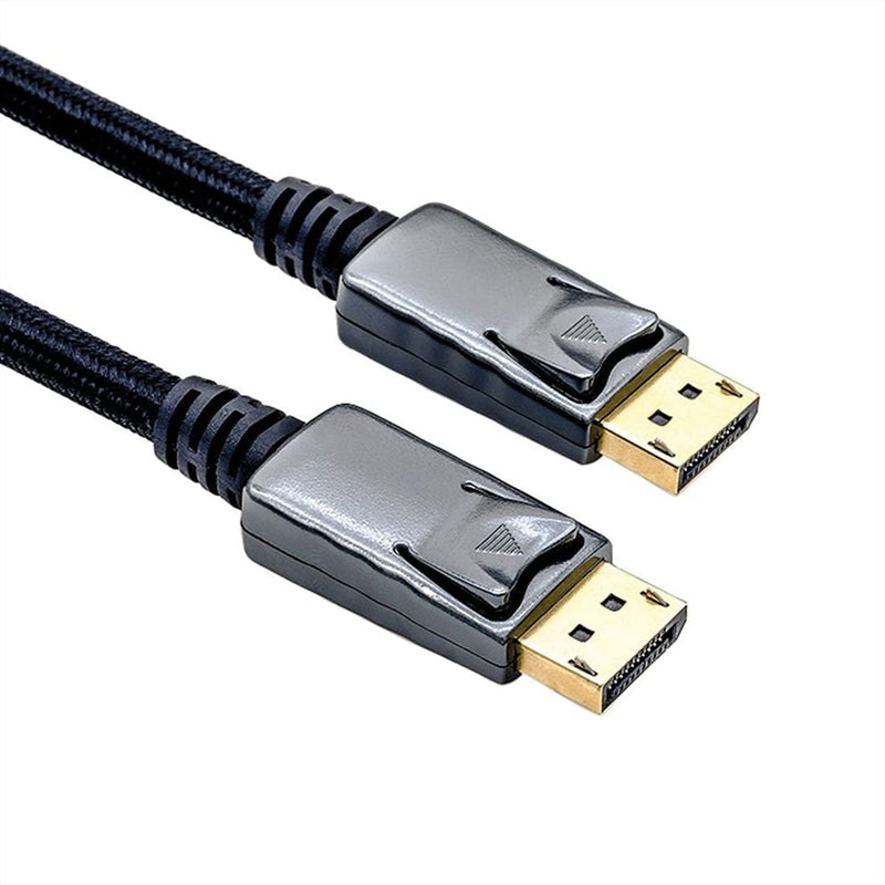 Roline DisplayPort Cable Dp-dp, V1.2, St - St, Schwarz-metallic, 1M