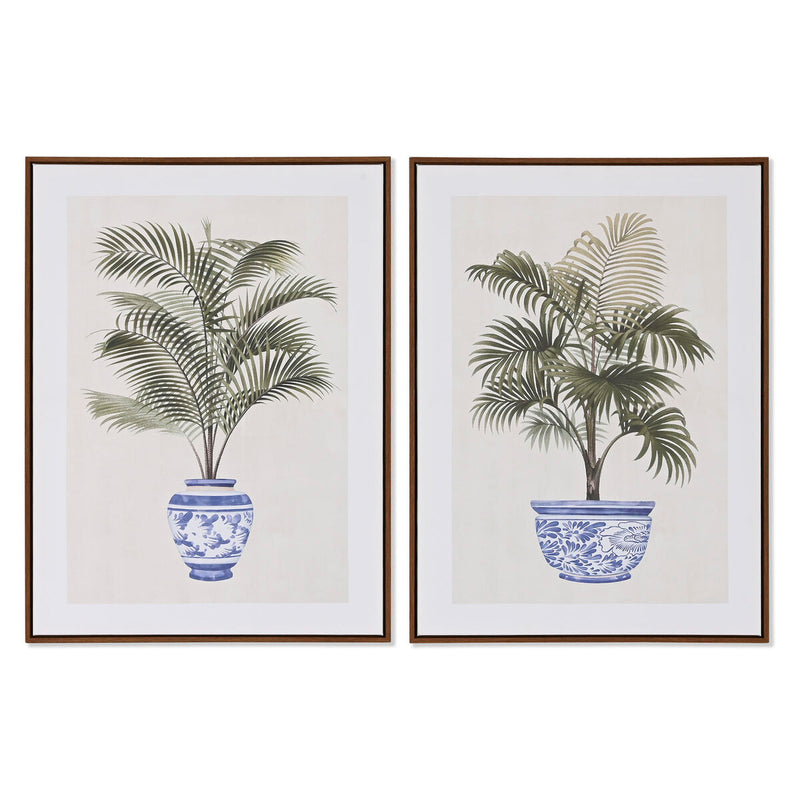 Canvas Home ESPRIT polystyrene Canvas 60 x 4 x 80 cm
