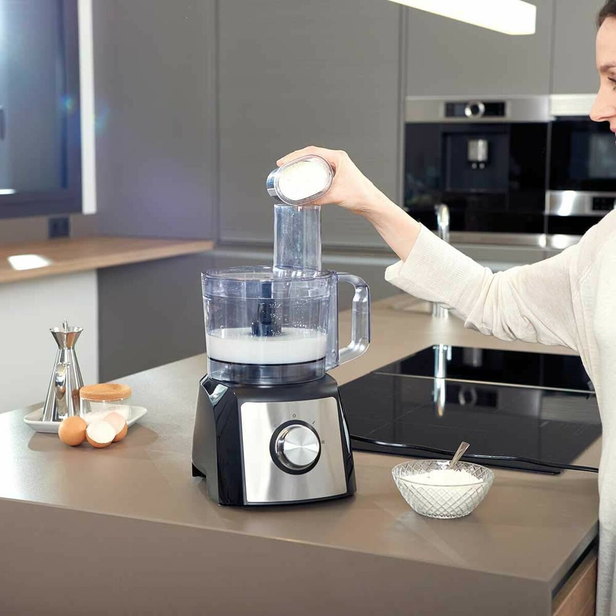 Black & Decker Food Processor Black & Decker Bxfpa1200E Steel 1200 W 1,5 L (Refurbished B)