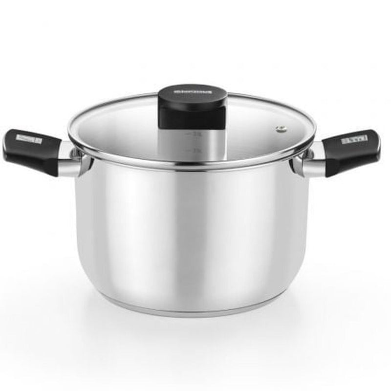 Casserole with lid Monix M240230 Black (Refurbished A)