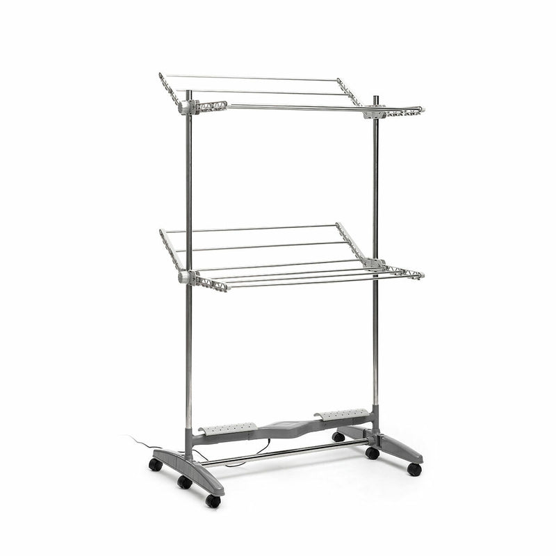 Foldable Electric Drying Rack with Natural Airflow Dryllon InnovaGoods 24 W 12 Bars Grey (Refurbished C)
