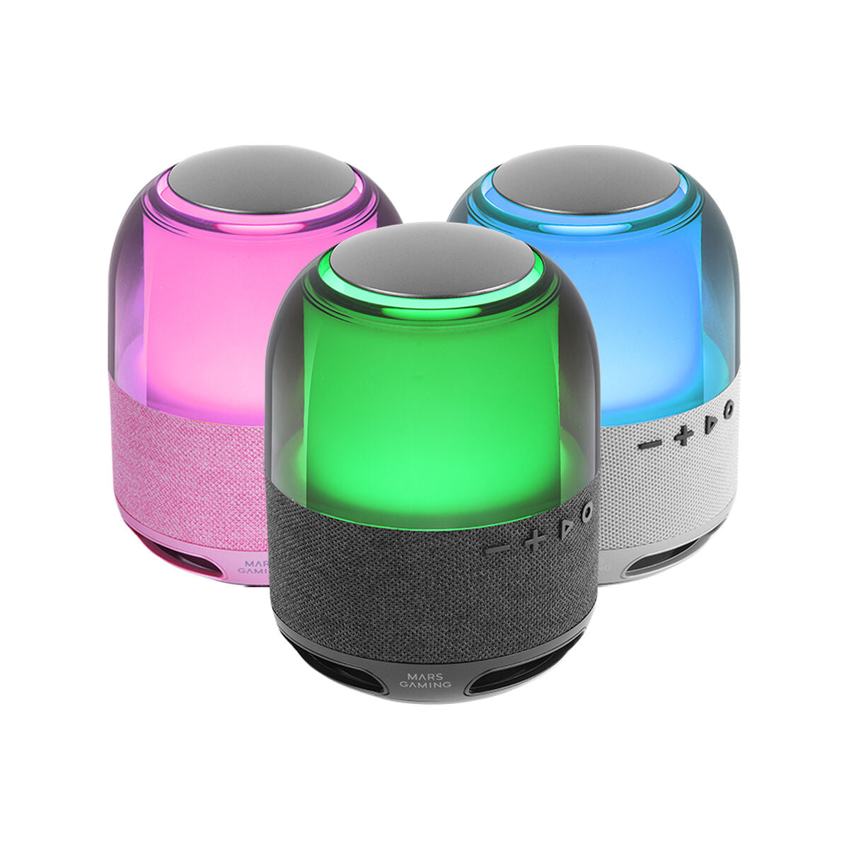 Mars Gaming Portable Bluetooth Speakers Mars Gaming Msflowp Pink 15 W 4 W