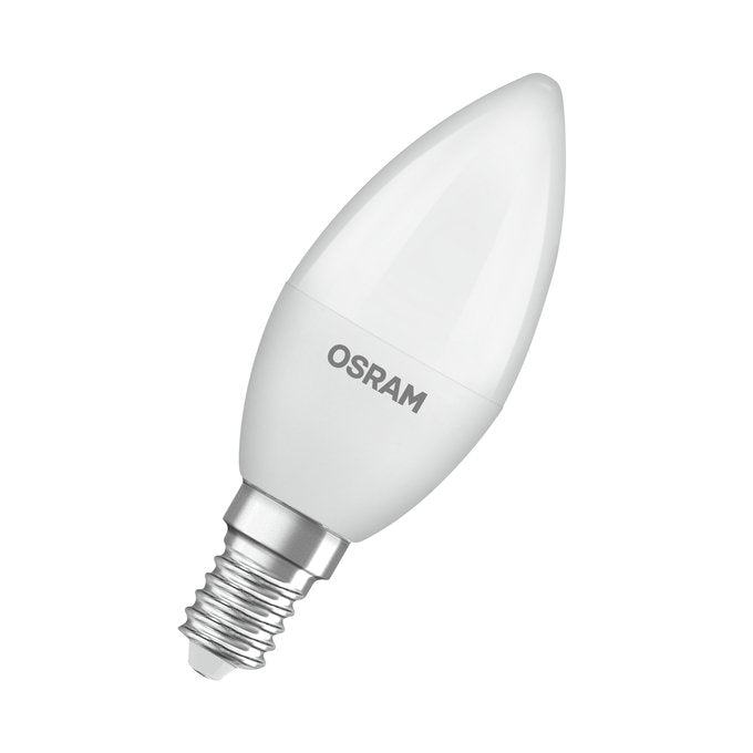 Osram Lamp LED E14, White Cálido (2700K), Forma Candle 5W, Spare Part Bulb 40W