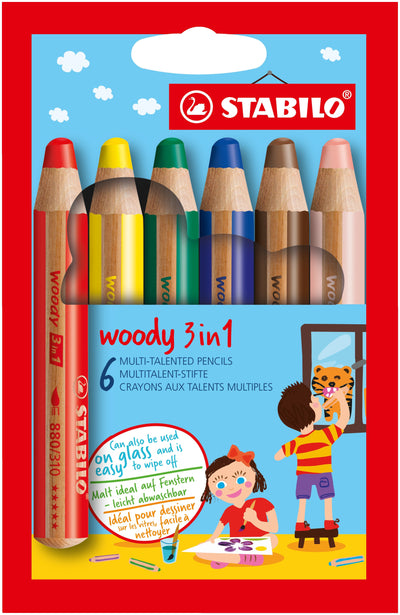 Stabilo Pencils Colours Woody 3 1 Case 6 C/Surtidos — image 1