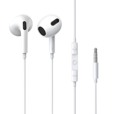 Baseus Headphones Intraaurales With Cable Encok H17, With Connector 3,5MM, White (NGCR020002) — image 1