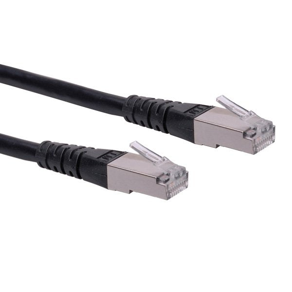 Roline Network Cable KAT.6 Class And S FTP Pimf Black 15M