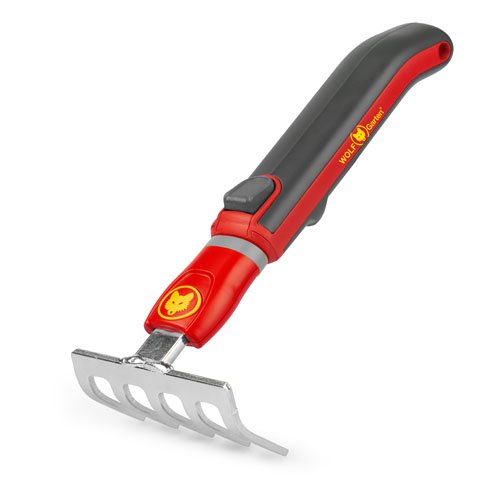 Brush Small Wolf-garten Lj-m /Zm 015, Multiestrella, Rake Mano Red/Yellow 8CM, With Handle Short Zm 015 71AIE0