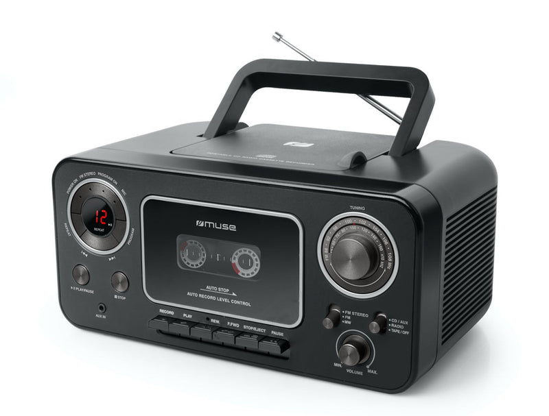 Muse Radio Cd M-182 Rdc Black And K7 Laptop