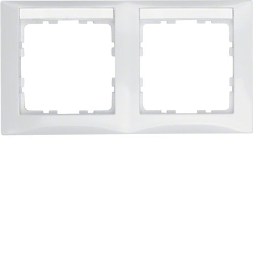 Berker 10228919 Frame With Campo Rotulación S.1 Polarwe Iss, Gl