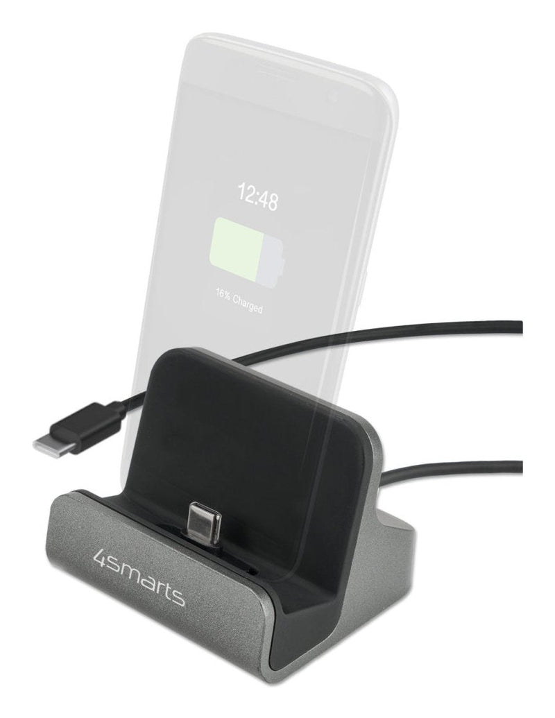 4SMARTS Ladestation Voltdock USB-C 60W, Grey