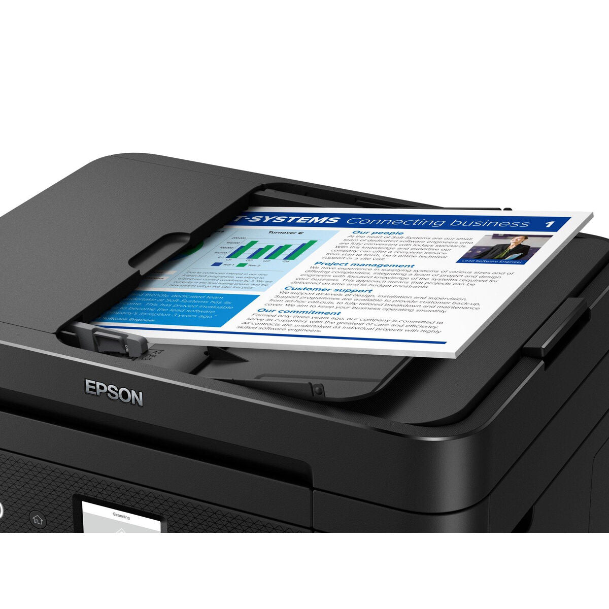 Epson Multifunction Printer Epson Wf-2960Dwf Mfp