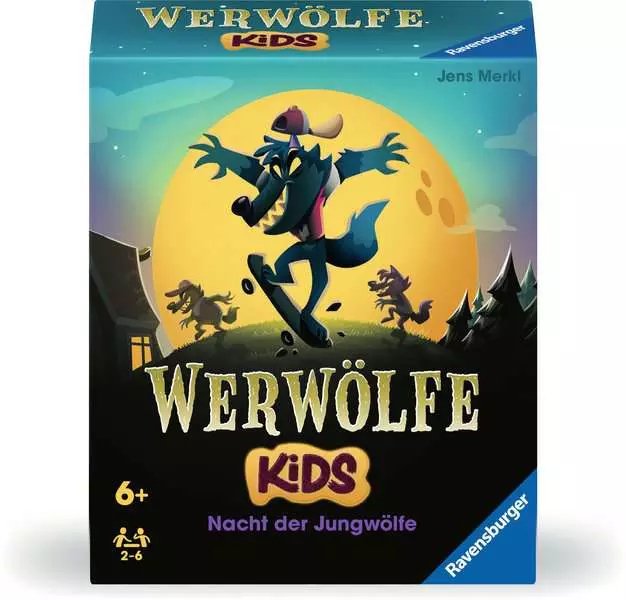 Ravensburger Werewolves - Noche Jóvenes Lobos, Set Of Cartas 22692