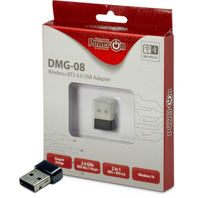 Adapter USB Inter-tech Wi-Fi 4 DMG-08 Wi-Fi + Bts 4 150Mbps Retail — image 1
