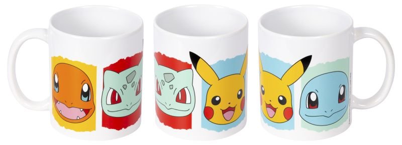 Mug Ceramic 325ML Face Partn. Pokemon