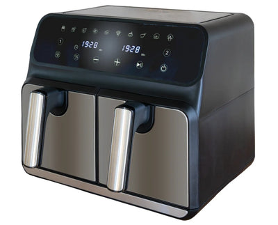 Unold 58685 Fryer Double 8 L Independiente 1700W Fryer Air Caliente Black Grey — image 1