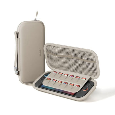 Belkin ENA002HQSA Case For Console Laptop Case Protection Nintendo Poliéster, Terciopelo Arena — image 1