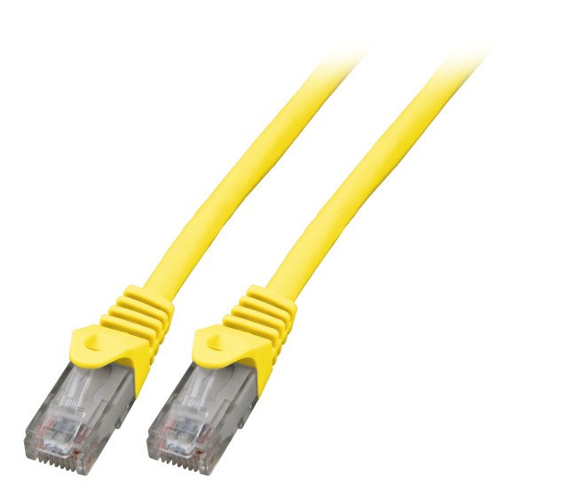 Efb RJ45 Network Cable CAT.6 U UTP Lszh Cca Yellow 20M