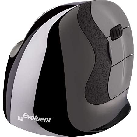 Evoluent Mouse Vertical Mouse Wireless Anthrazi Retail