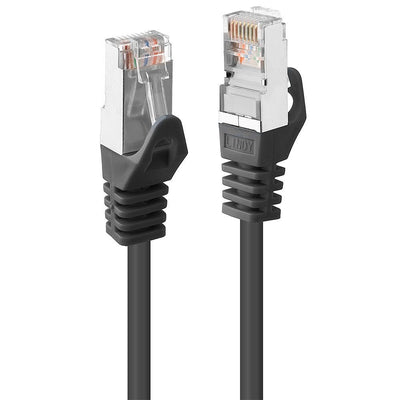 Lindy Netzwerkcable CAT.5E F UTP 1M Black RJ45 100MHZ Kupfer 26AWG — image 1