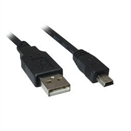 Sharkoon Cable 4044951015573 USB 2M USB 2.0 USB a Mini-usb B Black 2M, USB a, Mini-usb B, USB 2.0, Male/Male B