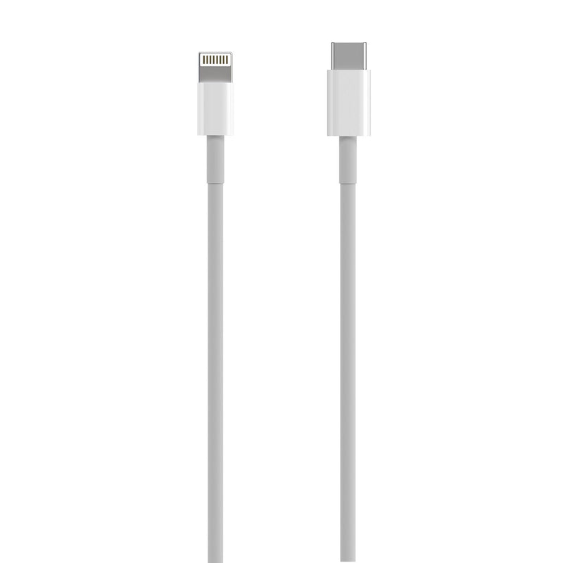 Aisens Cable Lightning a USB-C USB 2.0, Lightning/M-usb-c/M - 0.50M - White
