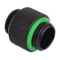 Bitspower Adapter Recto G1 4 Pulgadas Ag a G1 4 Pulgadas Ag - Long Black Matte