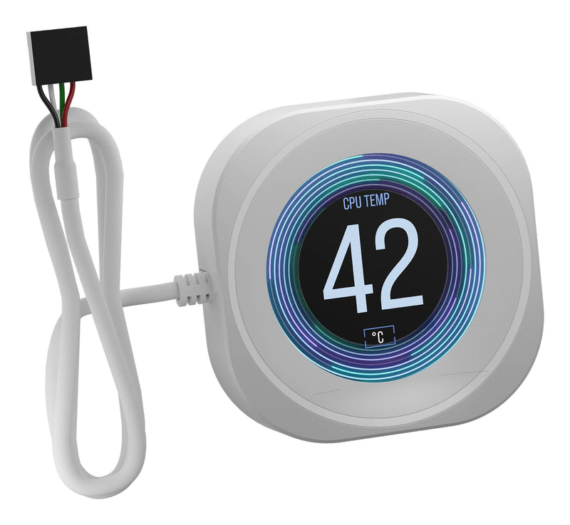 Corsair Refrigeración Líquida Nautilus Rs Módulo Display LCD White Installation USB