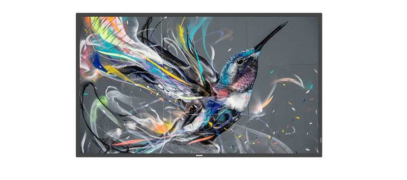 Philips Signage Solutions Q-line Pantalla Señalización 139,7CM (55) IPS 400 Cd / M² 4K Ultra HD Negro