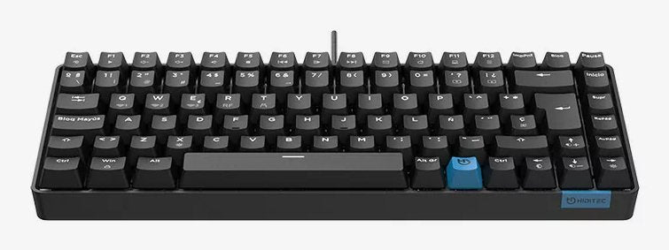 Hiditec Keyboard Gaming Mecánico Wireless GM1K Hot-swap Switch Gateron Network