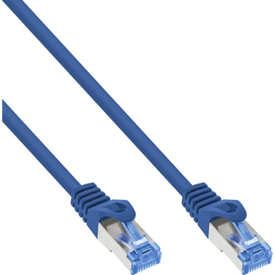 Inline® Patch Cable CAT.6A, S/FTP, Tpe (lszh), Cca, Blue, 2M — image 1