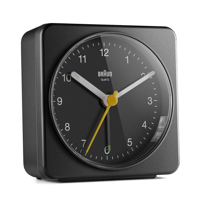 Braun Bc 03 B Watch Despertador Cuarzo Analógico Negro