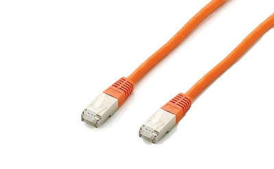 Equip Network Cable CAT.6A S FTP 2x RJ45 3.00M Orange Plat.lszh — image 1