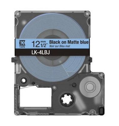 Epson Cartridge Labels Matte Tape Green/Black 24MM(8M) LK-6GBJ