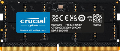 Crucial Memory SODIMM DDR5 32GB 5600MHZ PC5 44800 CL46 — image 1