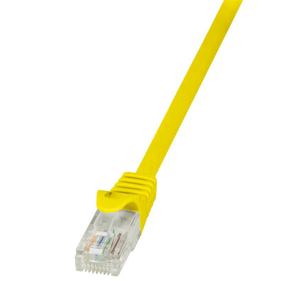 Logilink 5M CAT.6 U/UTP Network Cable CAT.6 U/UTP (UTP) Yellow — image 1
