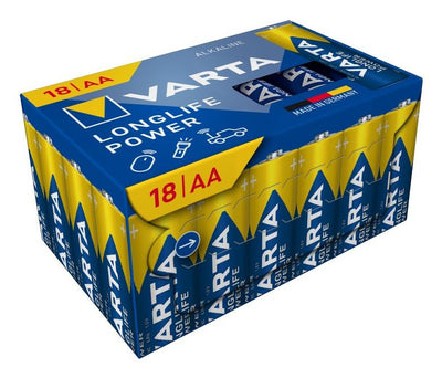 Battery Alkalina Longlife Power Big Box Aa - LR06 Box 18 Units Ø14,5 X 50,5MM — image 1