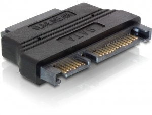 Delock Adapter SATA 22 Pin Slim SATA 13 Pin — image 1