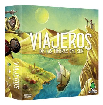 Juego de mesa Viajeros Tierras Sur Edad Recomendada 12 Years