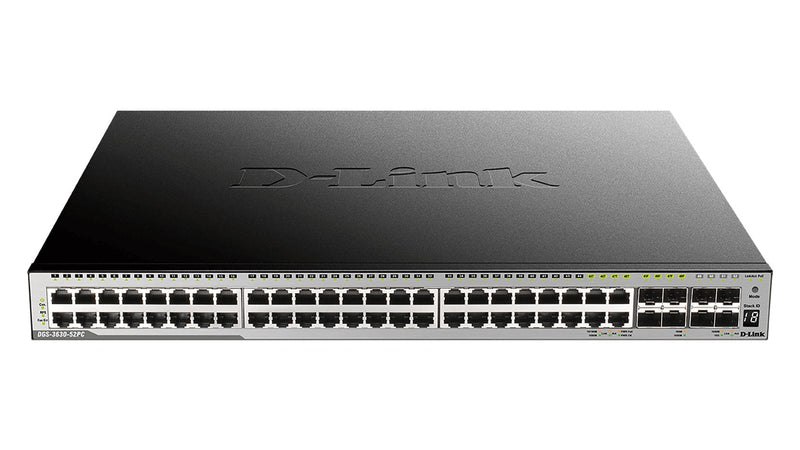 D-link Dgs 3630-52TC Conmutador L3 Gestionado 44 X 10/100/1000 + 4 X Gigabit Sfp Combinado + 4 X 10 Gigabit Sf
