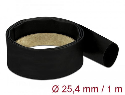 Delock 20663 Tubo Termorretráctil 1M X 25,4MM Black — image 1