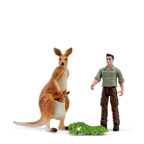 Schleich Pocket Set! Känguru-tour With Dem Ranger 81540 — image 1