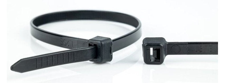 Wkk Sujeción Cables Kunmmoff Black Uv-mab. 710X9MM 100M.
