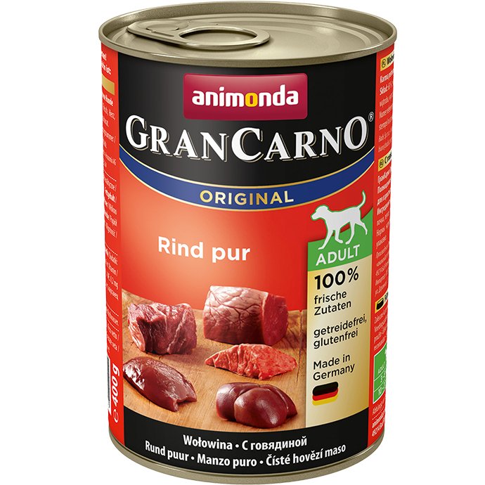 Animonda Grancarno Sabor Adulto: Ternera 400G