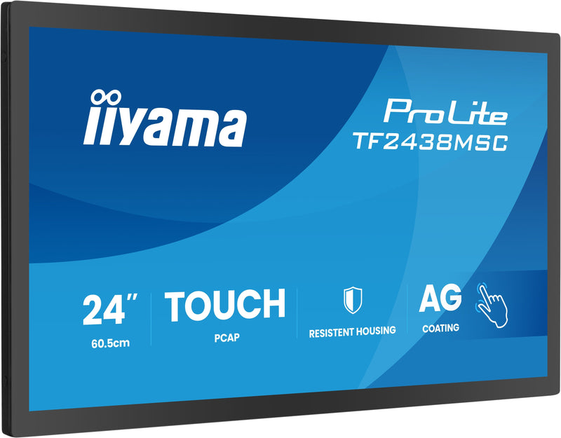 Iiyama Monitor 23,8 TF2438MSC-B2 16:9M-TOUCH HDMI + 2x USB