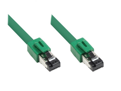 Good Connections Rns® Network Cable CAT.8.1, S FTP, Pimf, Halogenfrei (lszh), 2000MHZ, 40GBIT S, Green 5M, ® — image 1