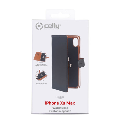 Celly WALLY999 Case For Iphone Xs Max. 16,5CM (6.5) Case Cartera Black — image 1