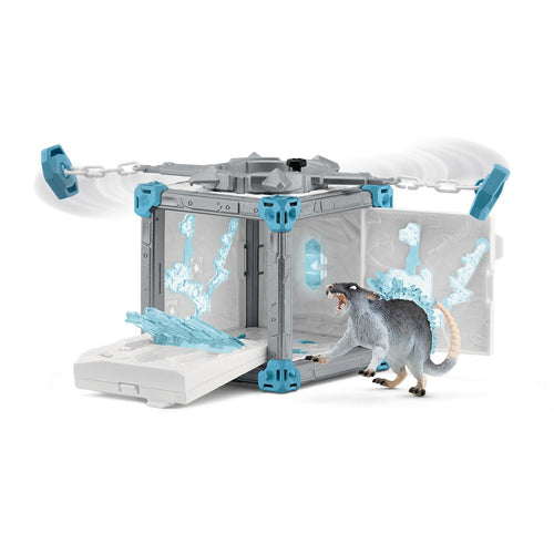 Schleich Figure Eldrador Creatures Battlecave Ice Rat 42676 — image 1