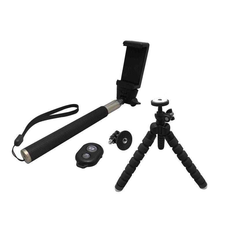 Ultron Selfie Kit - Tripod With Shutter And Selfie Stange